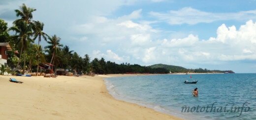 Пляж Мэнам Maenam на Самуи Тайланд