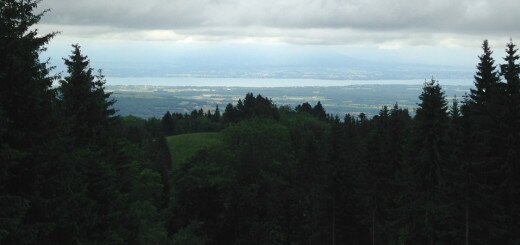 Альпы и Женевское озеро